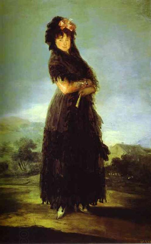 Francisco Jose de Goya Portrait of Mariana Waldstein. China oil painting art